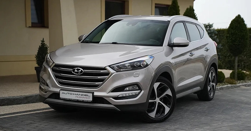 Hyundai Tucson cena 77900 przebieg: 139000, rok produkcji 2017 z Świnoujście małe 742